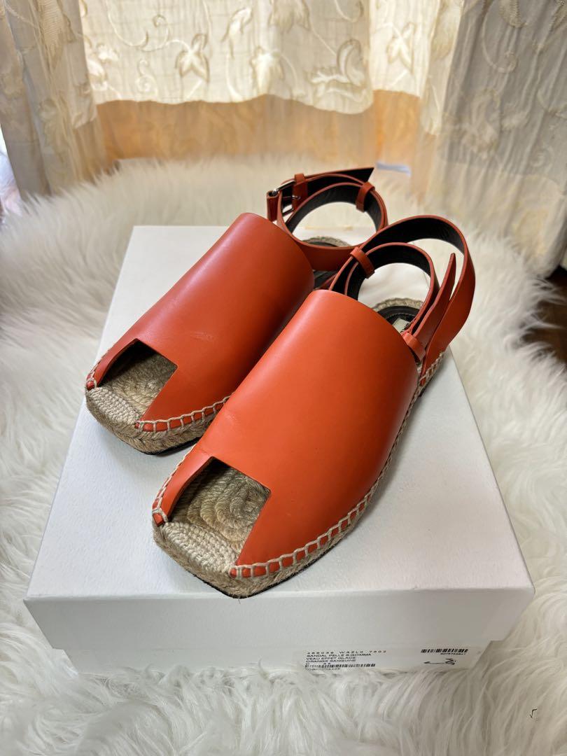 BALENCIAGA  バレンシアガ エスパドリーユ サンダル　レザー