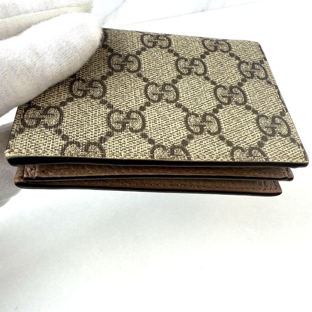 GUCCI ggマーモント カードケース ウォレット 二つ折り財布