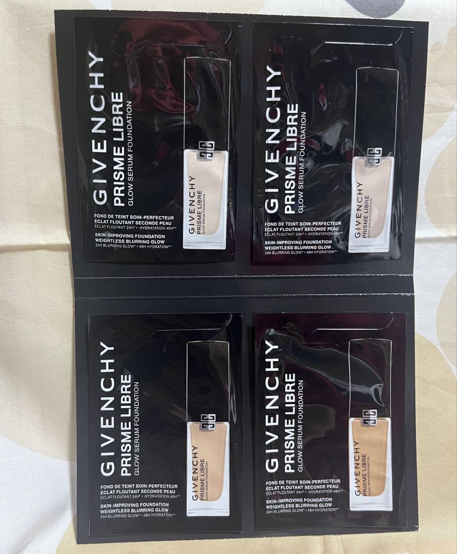 GIVENCHY プリズムリーブルグロウセラムファンデーション　01 サンプル付 プリズム・リーブル・グロウ・セラム・ファンデーション