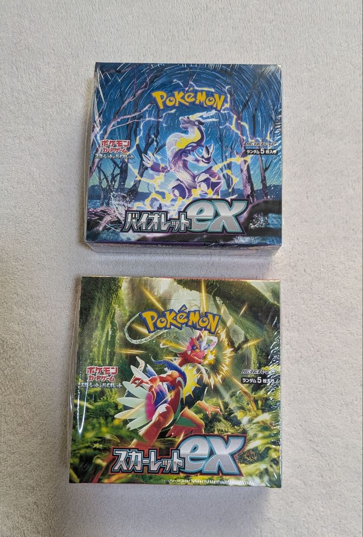 スカーレットex バイオレットex BOX シュリンク付き