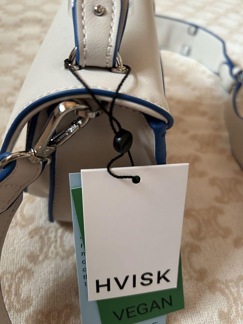 HVISK ホワイト ショルダーバッグ