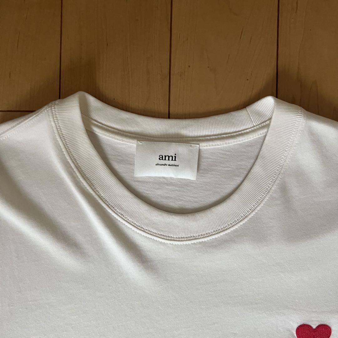 AMI DE COEUR アミパリス オーガニックコットンジャージー Tシャツ