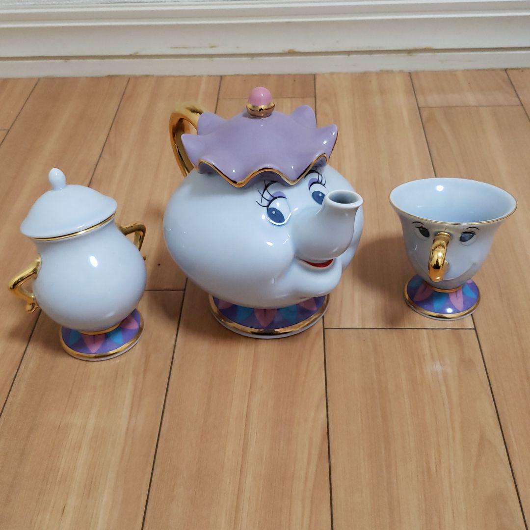 在庫処分特価 ディズニー ポット夫人 チップ シュガーポット ついに再入荷