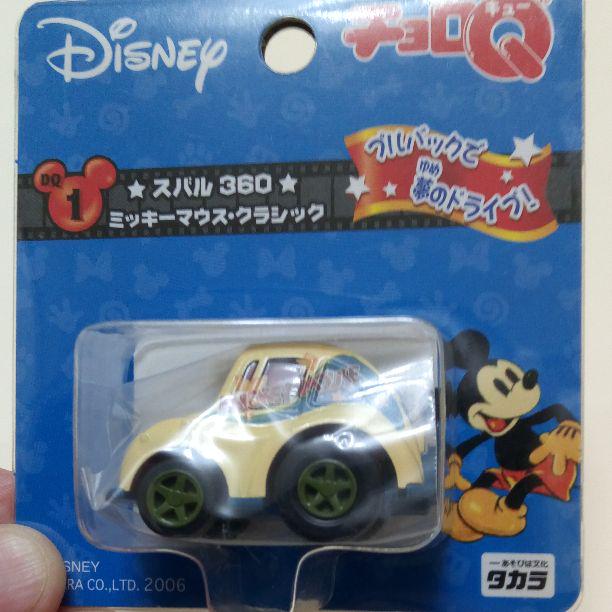 絶版ディズニーチョロQ(DQ-1 スバル360 ミッキーマウス