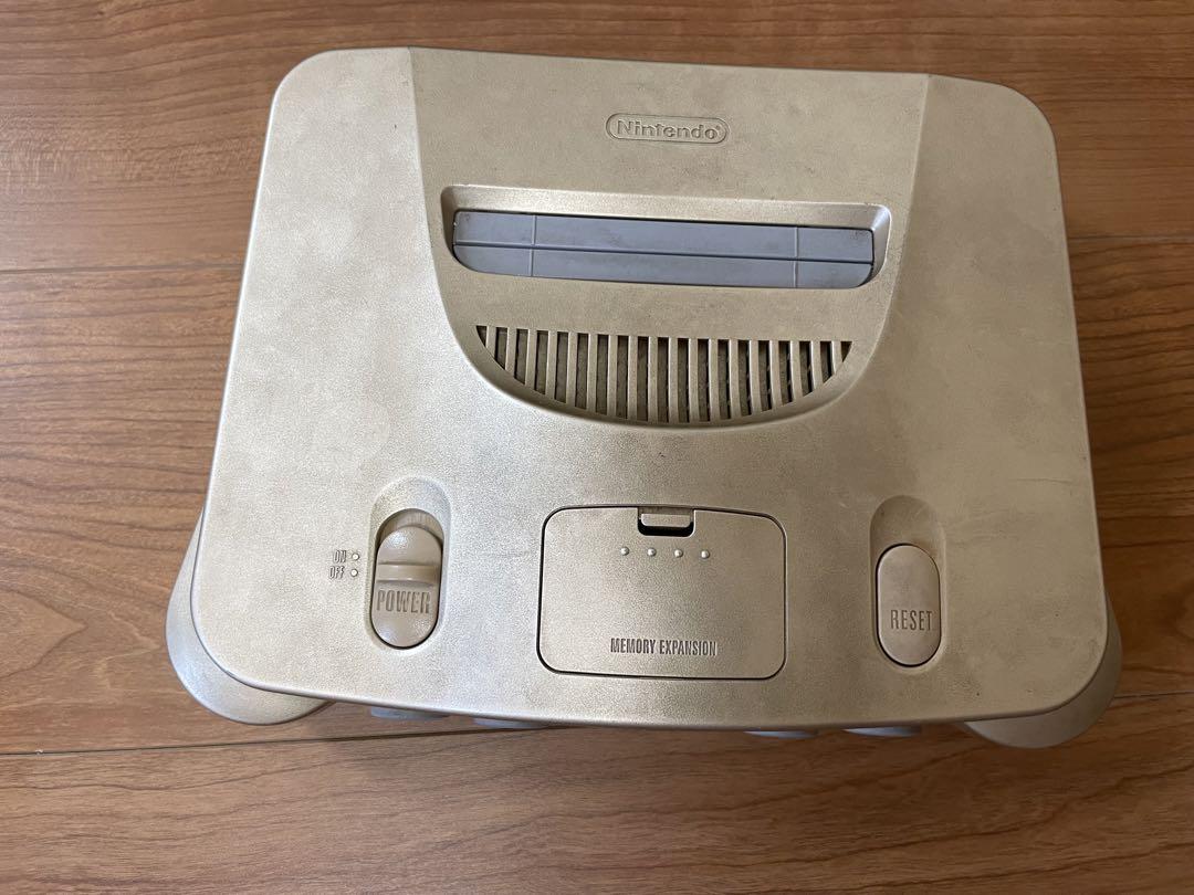楽天市場】64 NINTENDO64 ゴールドバージョン