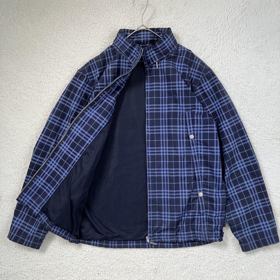 BURBERREY BLUE LABEL ノバチェック ジャケット 青 - メルカリ
