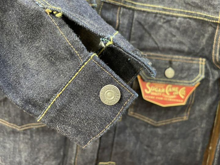 限定SALE新品 フラッシャー付きシュガーケーン1953年モデル 2ndデニムジャケットジージャン i0soE-m36416663110 人気即納
