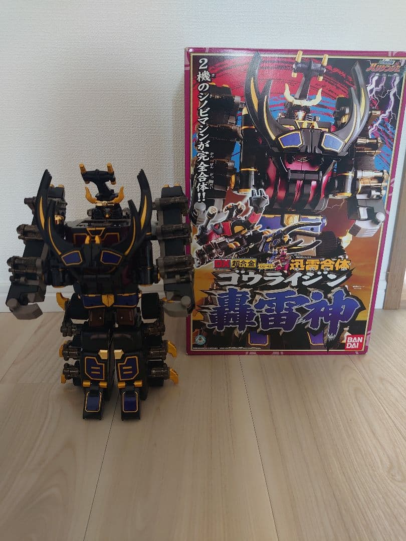 忍風戦隊ハリケンジャー　DX 超合金　轟雷神　美品　戦隊ロボ
