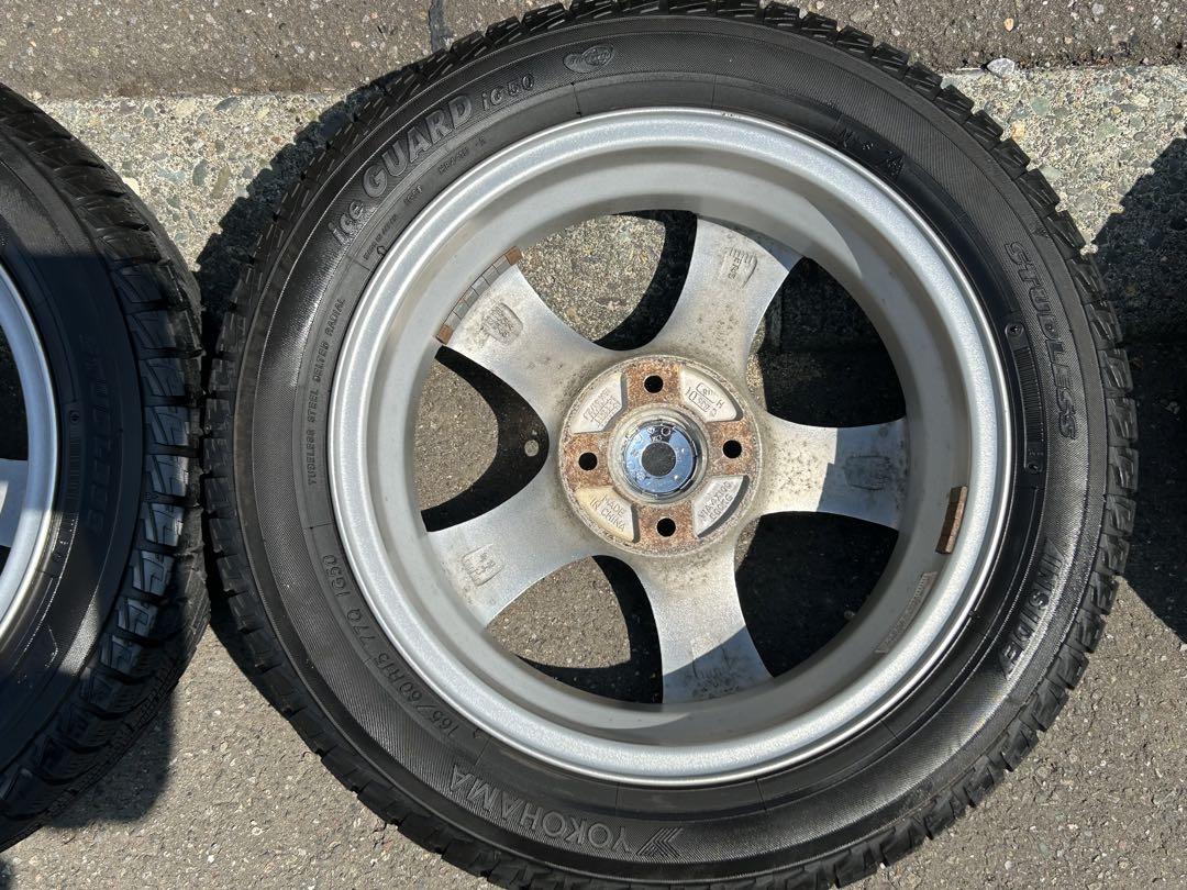 H.M さん専用‼️　165/60R15 スタッドレス・ホイールセット①