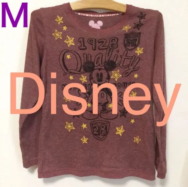 ディズニー ミッキー 長袖 Tシャツ Disney 星 ミッキーマウス 匿名 M メルカリ