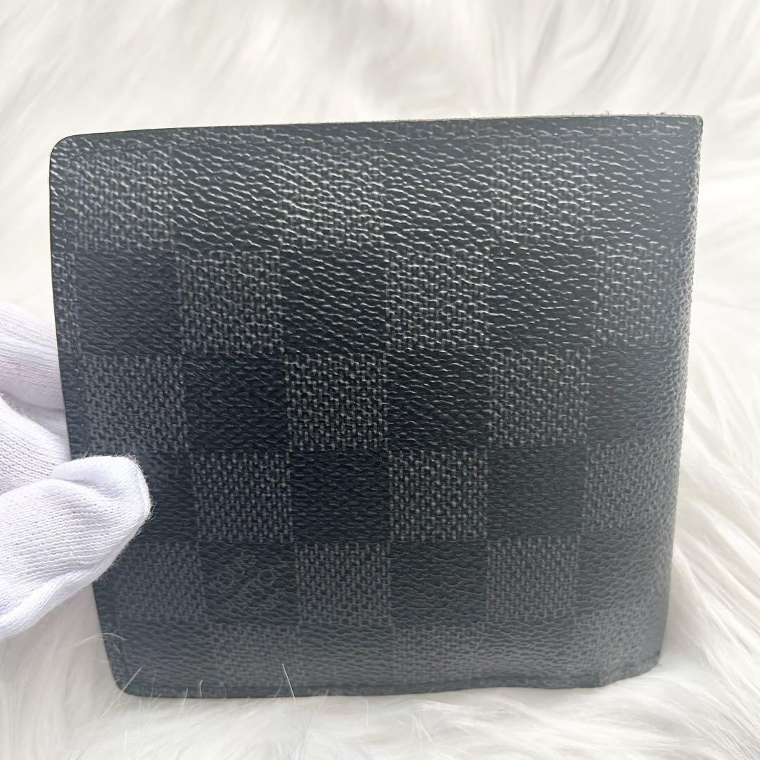 ✨美品✨ルイヴィトン　二つ折り財布　メンズ　ポルトフォイユ　マルコ　現行