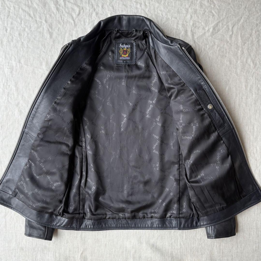 Schott ショット 3101054 シングル ブレスト ライダースジャケット