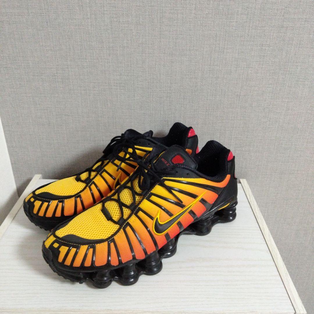Nike Shox TL SUNRISE イエロー/オレンジ 29cm