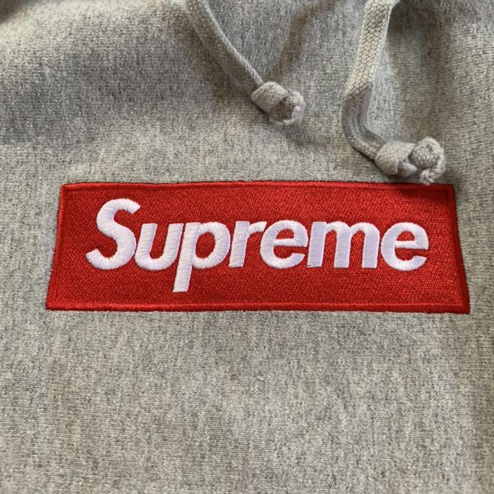 確実正規品 SUPREME BOX LOGO HOODIE 美品 ボックロゴ