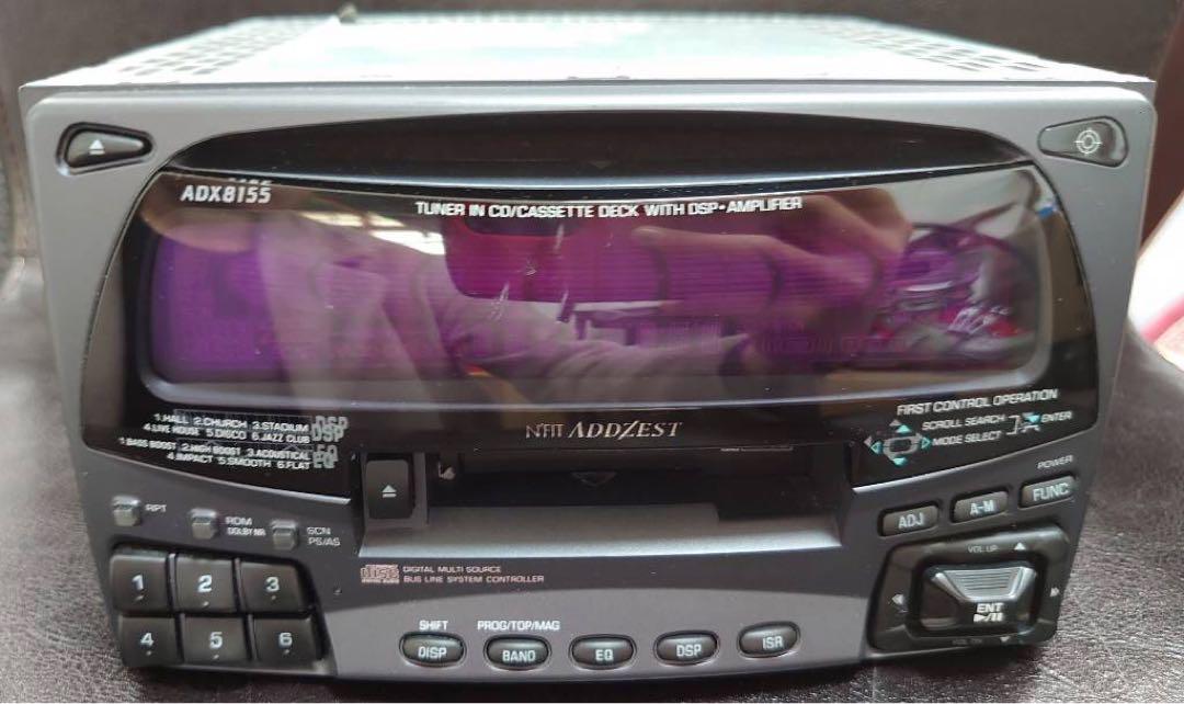 希少 ADDZEST アゼスト CDテープデッキ ADX8155 イコライザー