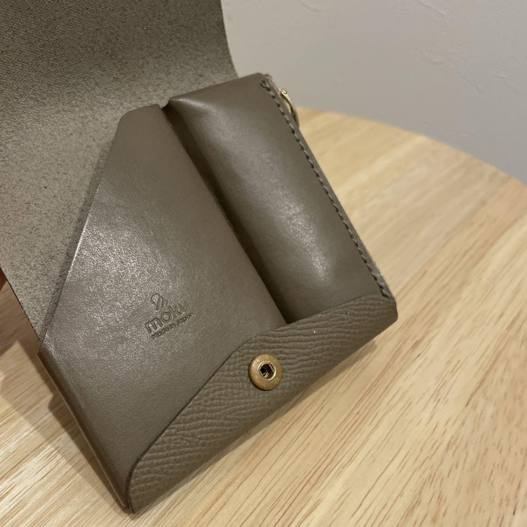 【送料込み】moku 財布 トープ 茶色