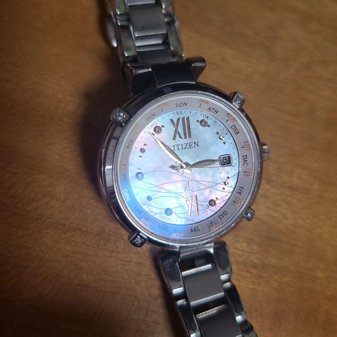 CITIZEN　限定　xC　電波ソーラー　腕時計　チタン