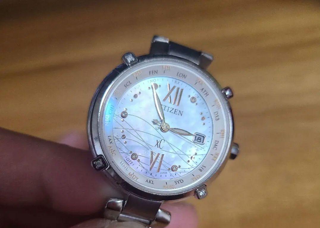 CITIZEN　限定　xC　電波ソーラー　腕時計　チタン