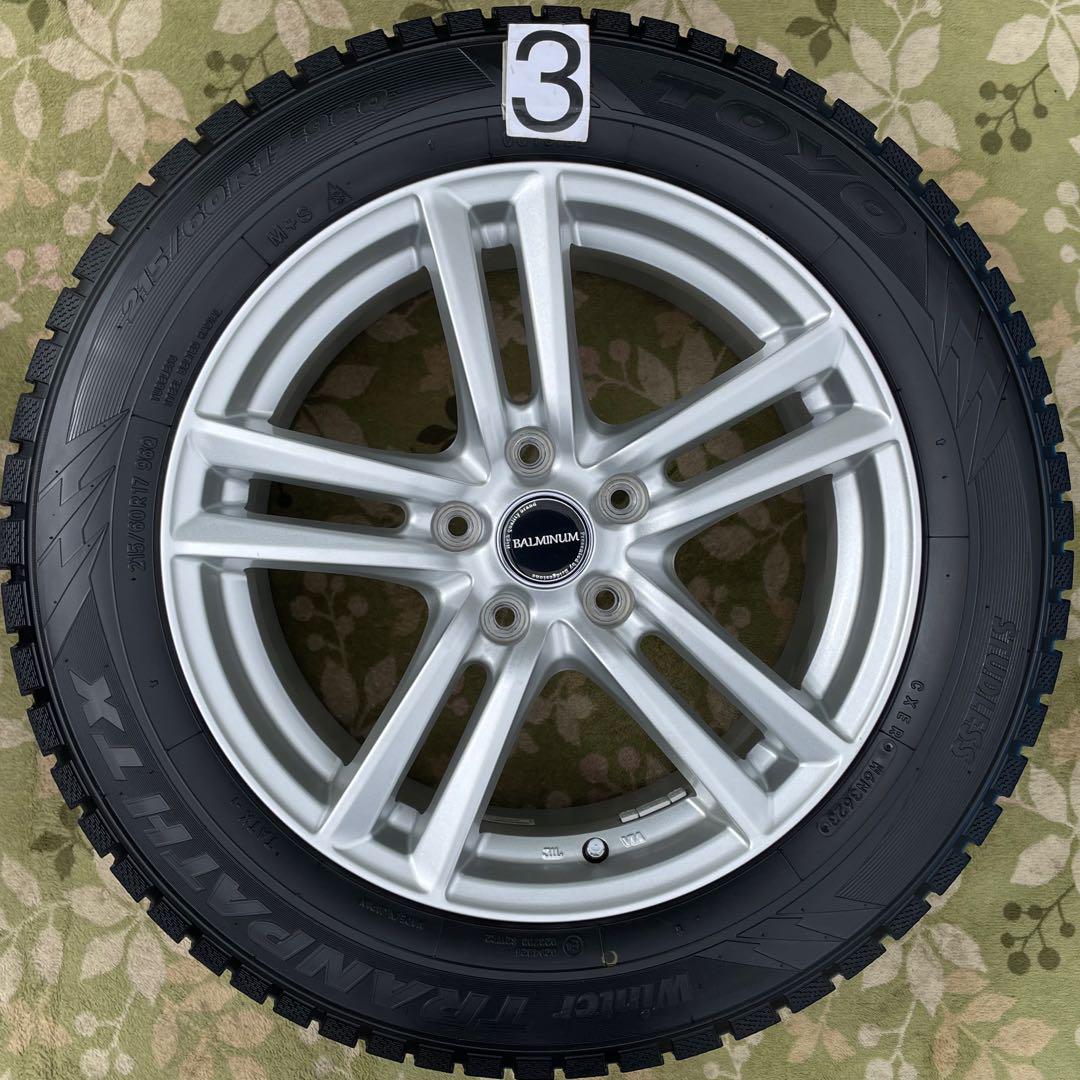 ■BALMINU社外17インチ215/60R17★2023年スタッドレス タイヤ