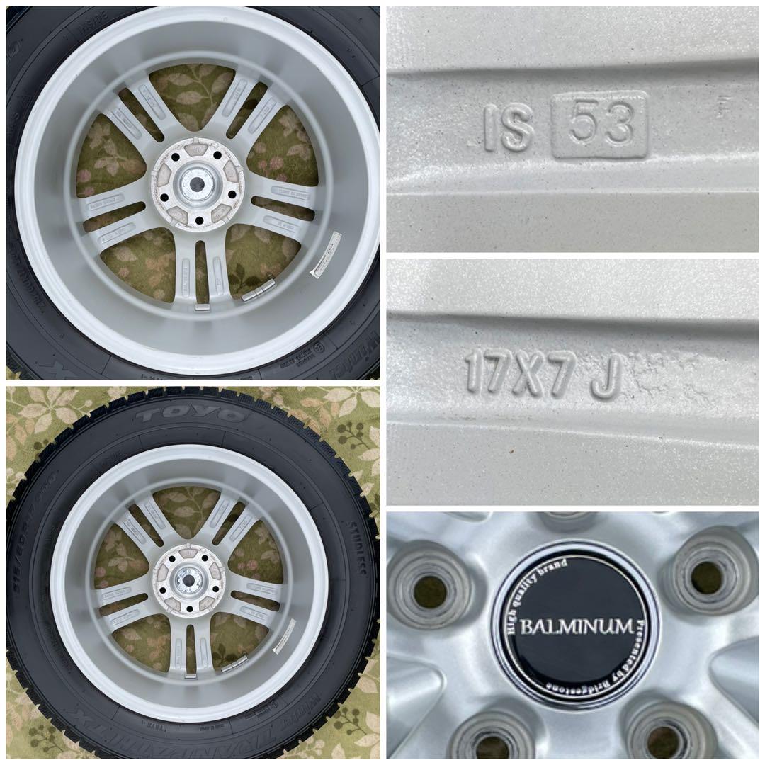 ■BALMINU社外17インチ215/60R17★2023年スタッドレス タイヤ