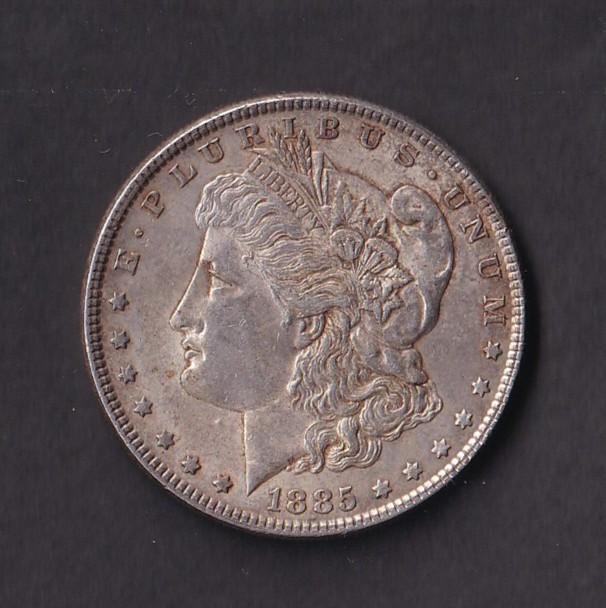 1885 年アメリカ　モルガンドル銀貨 1885年 モルガンダラー 銀貨 1ドル シルバー コイン モルガン