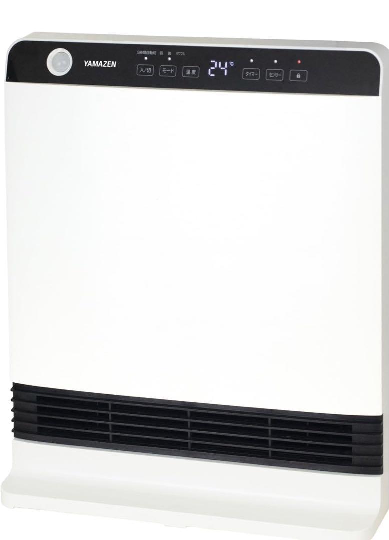 新品 未使用 YAMZEN セラミックファンヒーター DSF-VU121(W)