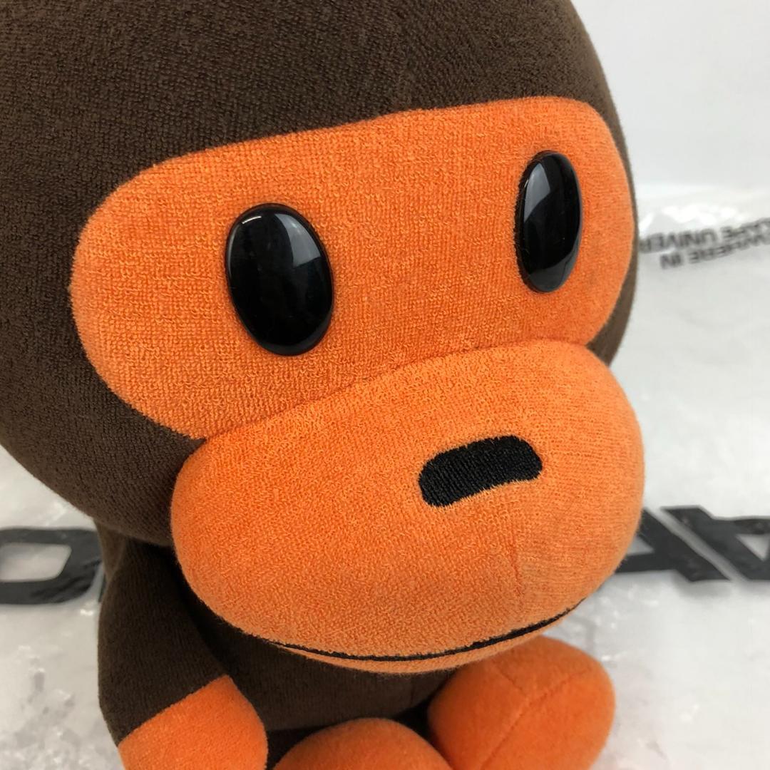 BAPE ベイプ リュックサック マイロ 猿 サル 人形 ブラウン