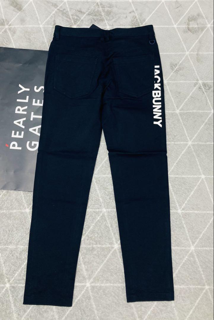 新品 パーリーゲイツ ジャックバニー 2WAYストレッチパンツ(6)LL/紺