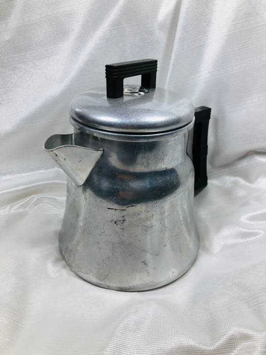 美品ビンテージ アメリカ製ウェアーエバー社コーヒーポット#3008