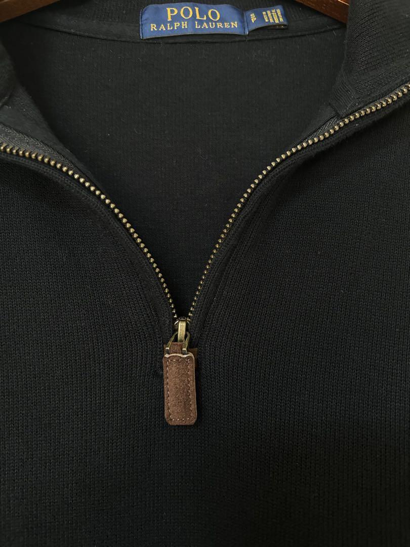 90s POLO Ralph Lauren ハーフジップ スウェット