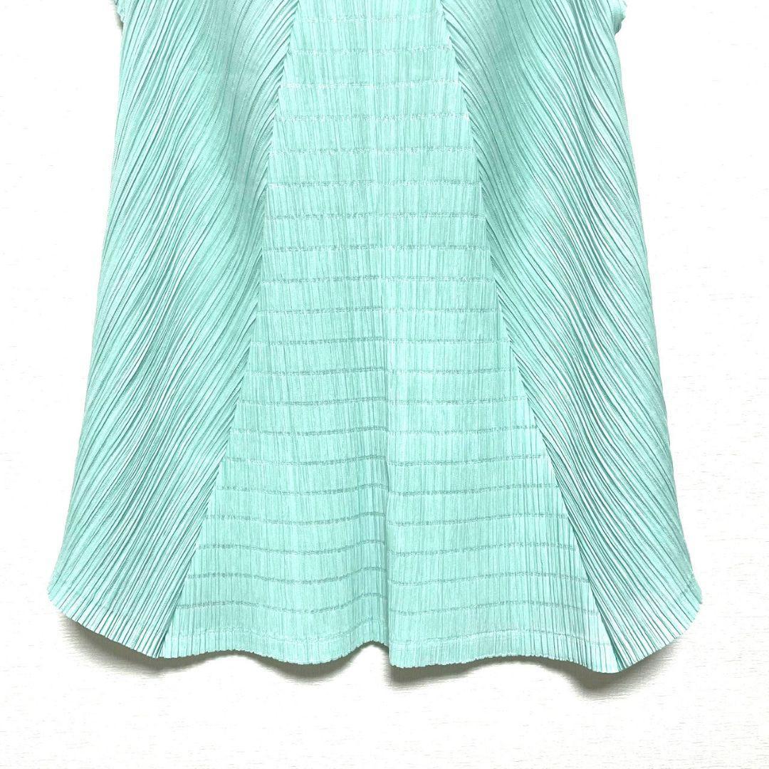 PLEATS PLEASE　プリーツプリーズ　ミントグリーン　チュニック