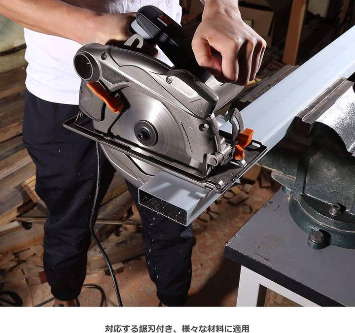 ⭐️高性能⭐️丸ノコ 1500W 集じん機能付 4Icqh-m36431823200 刃径185mm レーザーガイド 国産最新作