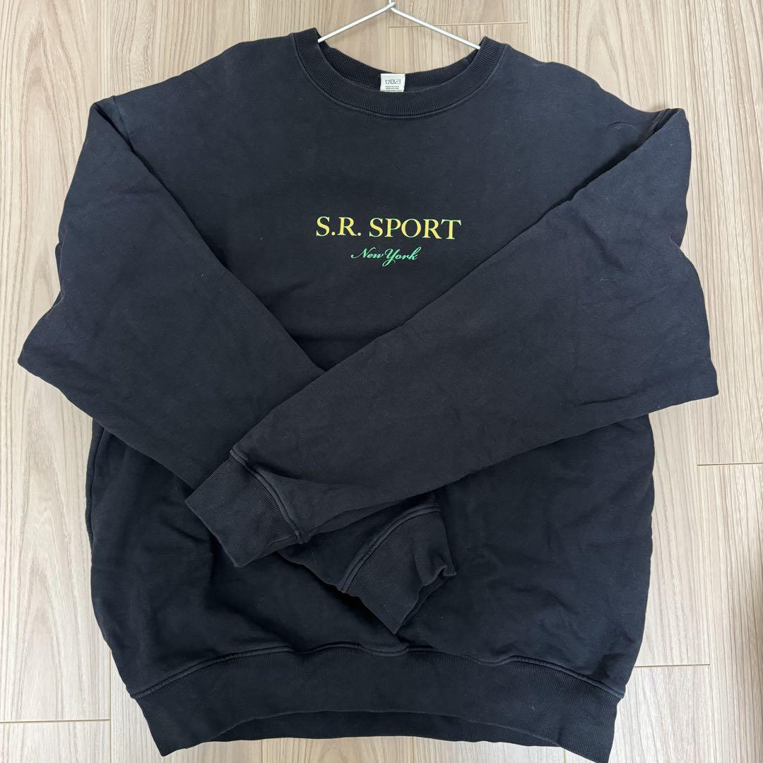 Blue 'S.R. Sport' Sweatshirt by Sporty & Rich on Sale