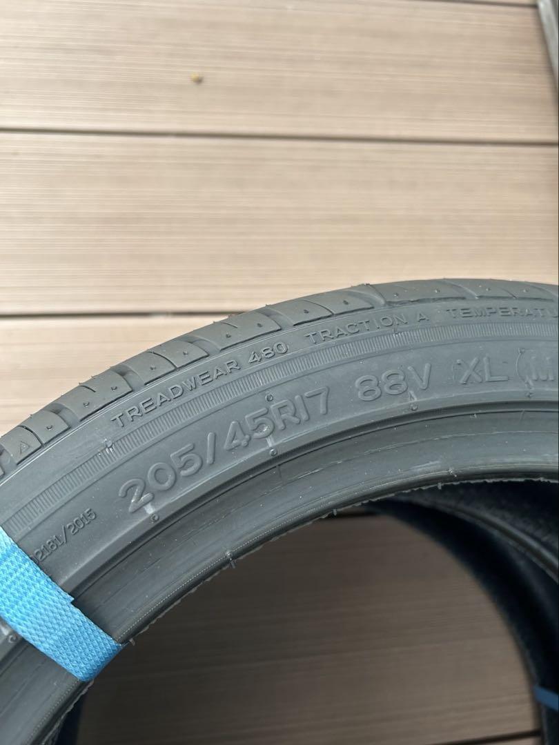 ナンカン　タイヤ サマータイヤ NS-2 205/45R17 2本
