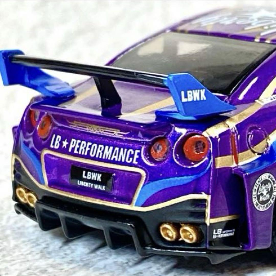 minigt  gtr LBWK  限定品　パープルメタリック minigt gtr LBWK 限定品パープルメタリック