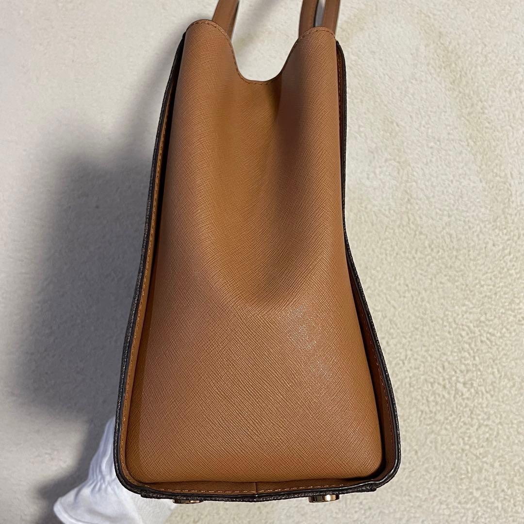 2022新生活 【美品】MICHAEL KORS トートバッグ チェーン シグネチャー