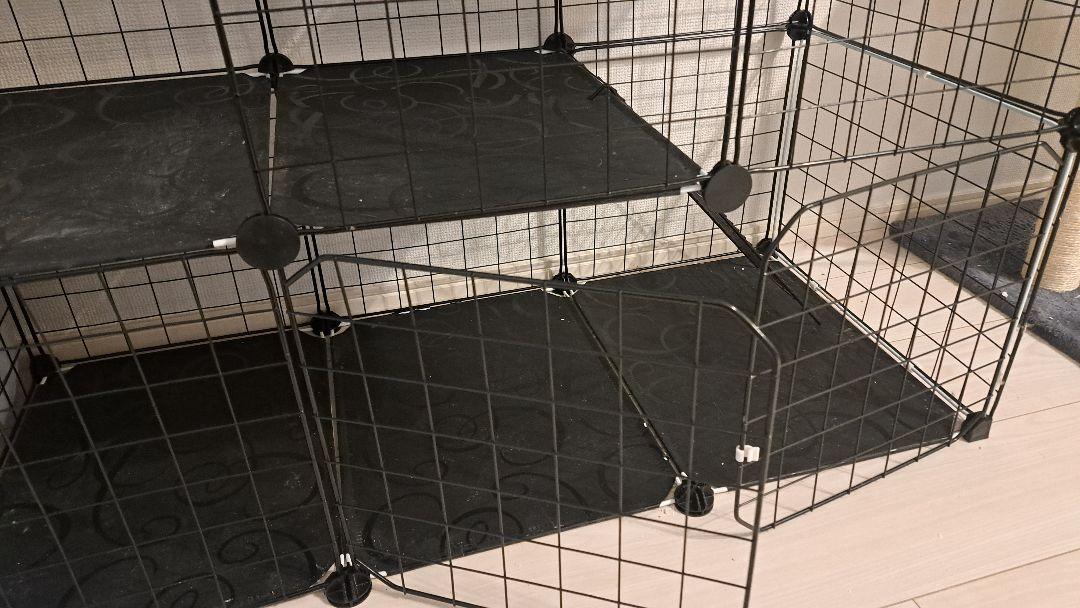 猫用 キャットケージ キャットハウス 94×44×124㎝ 4段 組み合わせ自由
