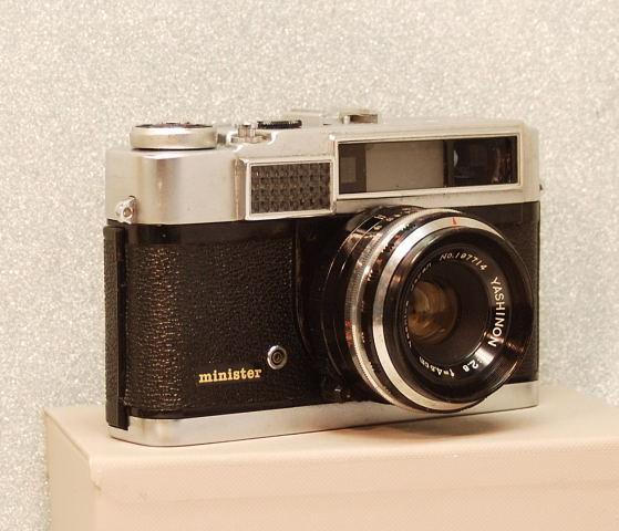 【整備済・完動品】35ｍｍフイルムカメラ ＹＡＳＨＩＣＡ ministerです。
