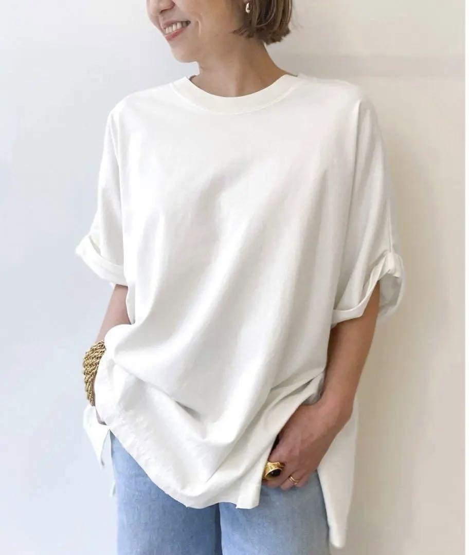 在庫処分 半額 R L'Appartement JUBILEE メルカリ - Tee Over UP Roll トップス