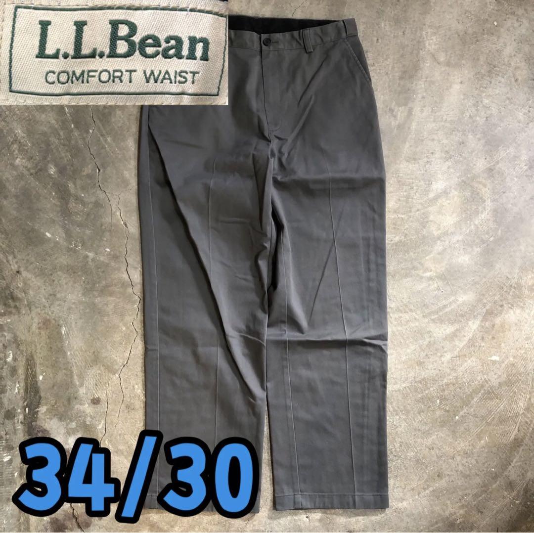 T4814 L.L.Bean チノパン　アメカジ　ドレスパンツ　古着