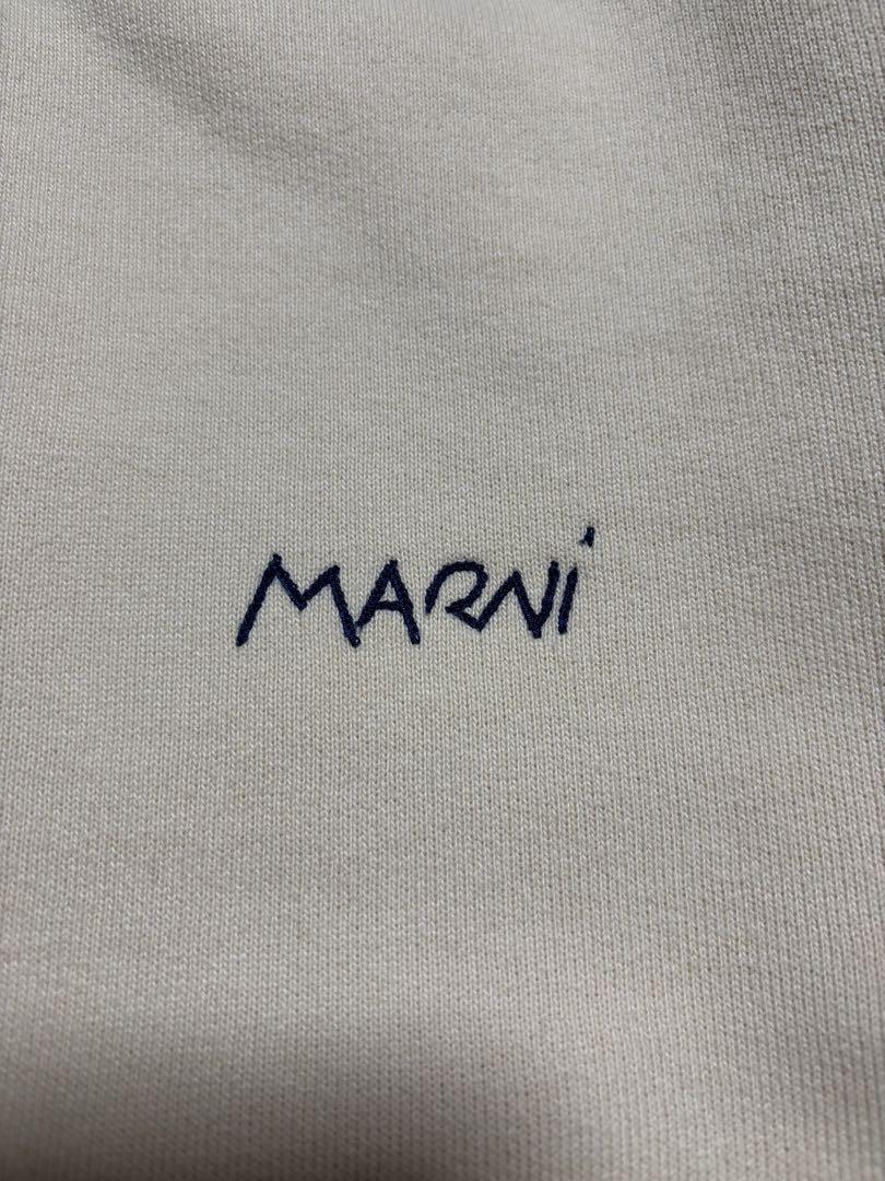 MARNI 22SS/ロゴバック切替スウェット/46/FUMU0096QX