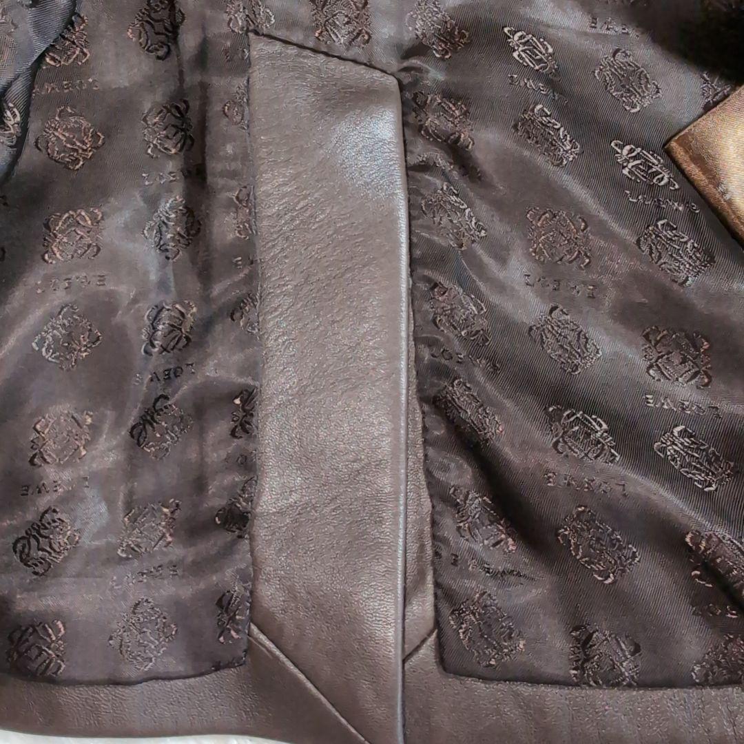 LOEWE　ロエベ　レザージャケット　サイズ46