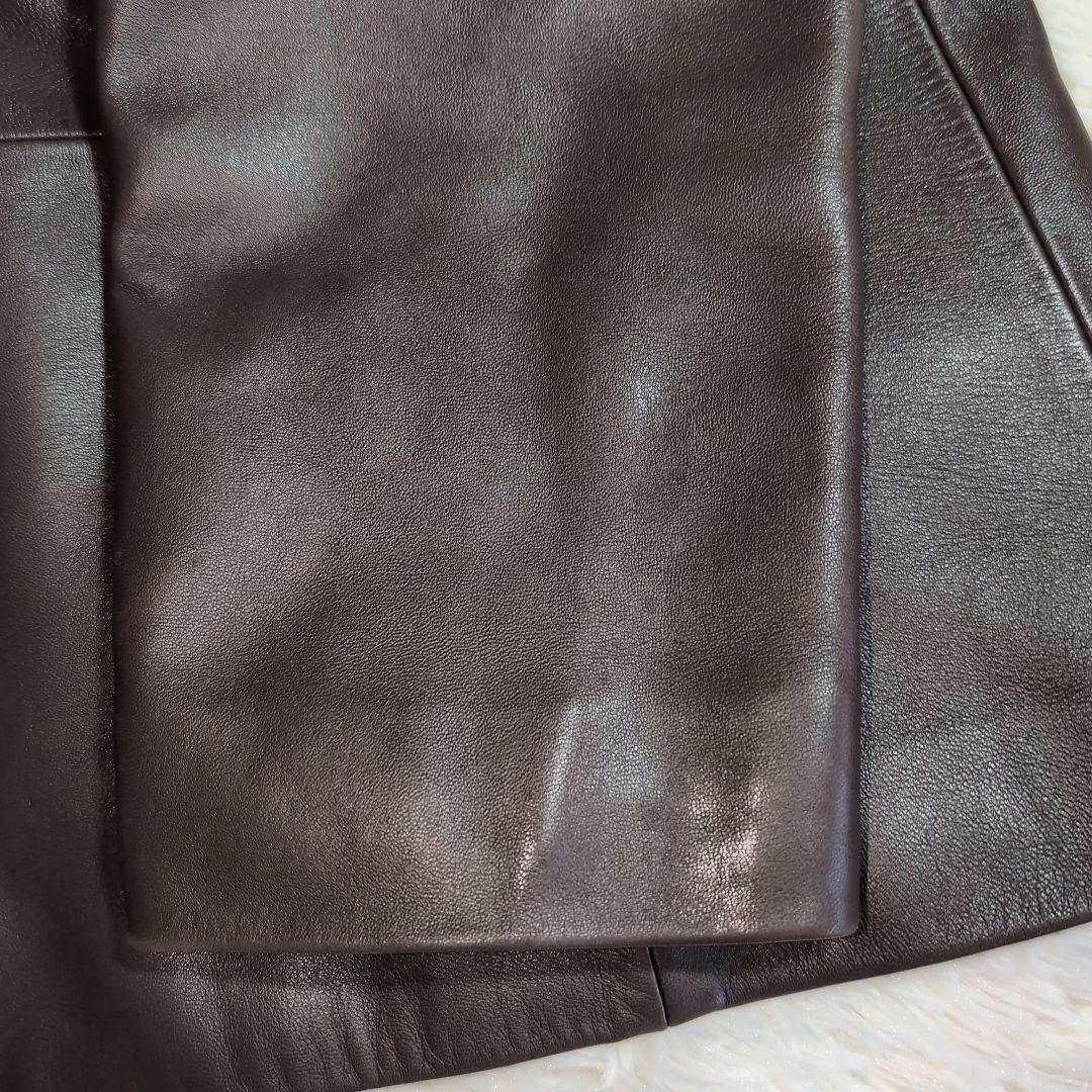 LOEWE　ロエベ　レザージャケット　サイズ46