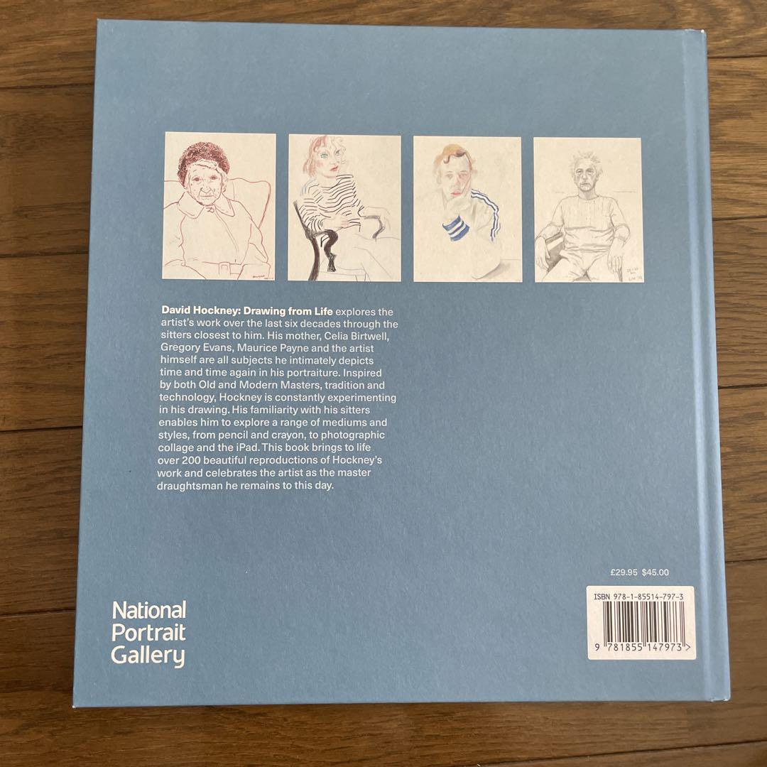 アート・デザイン・音楽 David Hockney drawing from life