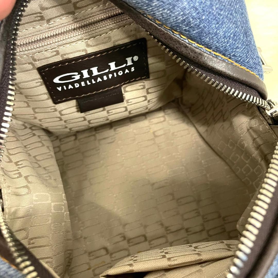 gilli\ジリ　ダックスキューブバック GILLI ジリ キューブバック デニム 小人 バッグ