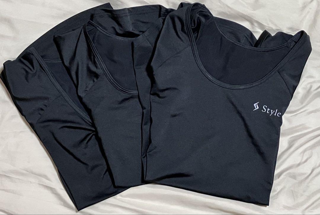 【MTG】StyleBX ブラック半袖Tシャツ 3枚セット woman Lサイズ