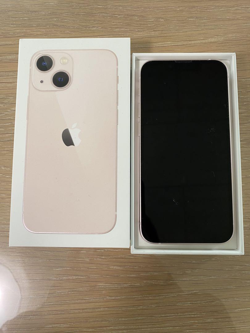 iPhone 13 mini ピンク 128 GB SIMフリー付属品箱