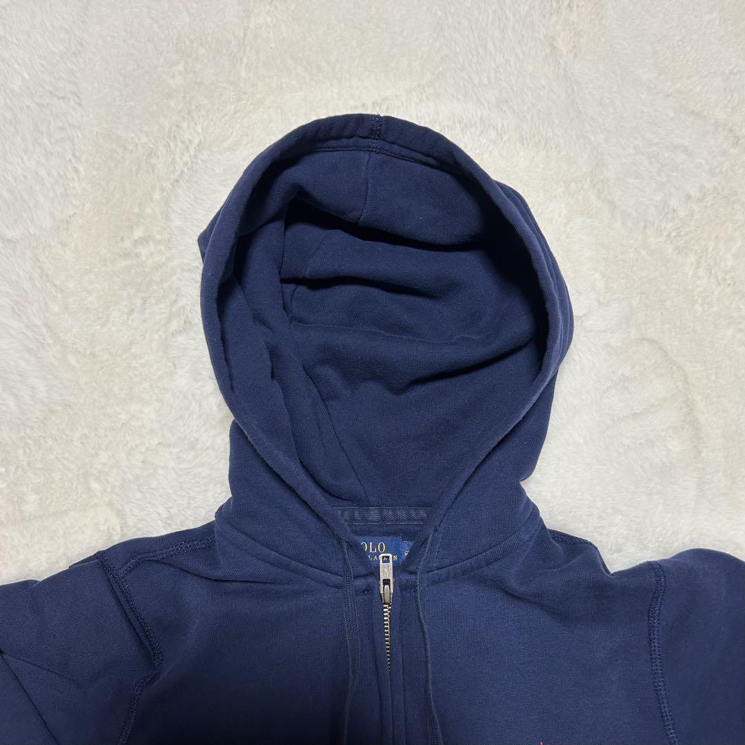 POLO RALPHLAUREN ジップアップ パーカー スウェット ポニー M