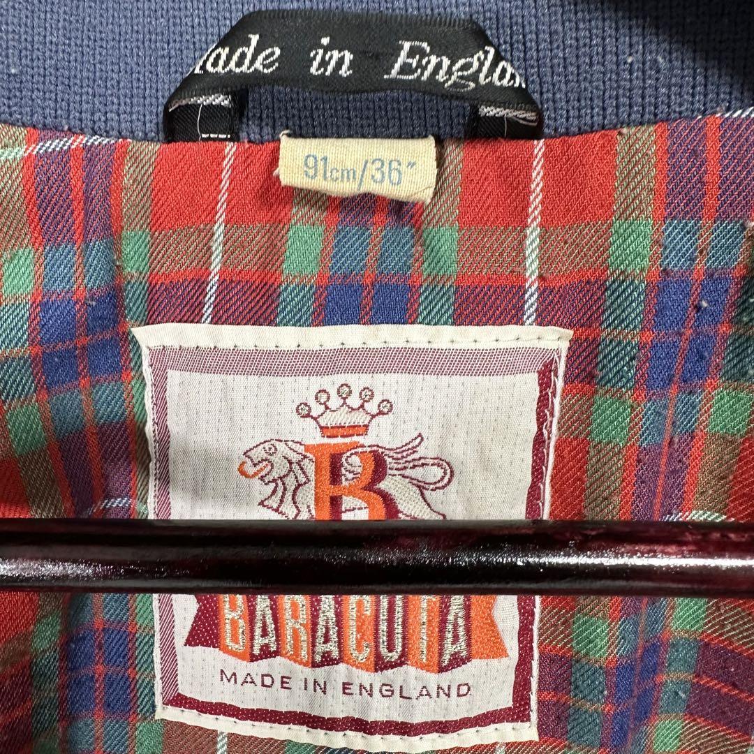 BARACUTAバラクータG-9ハリントンジャケット36 OPTIジップ 英国製