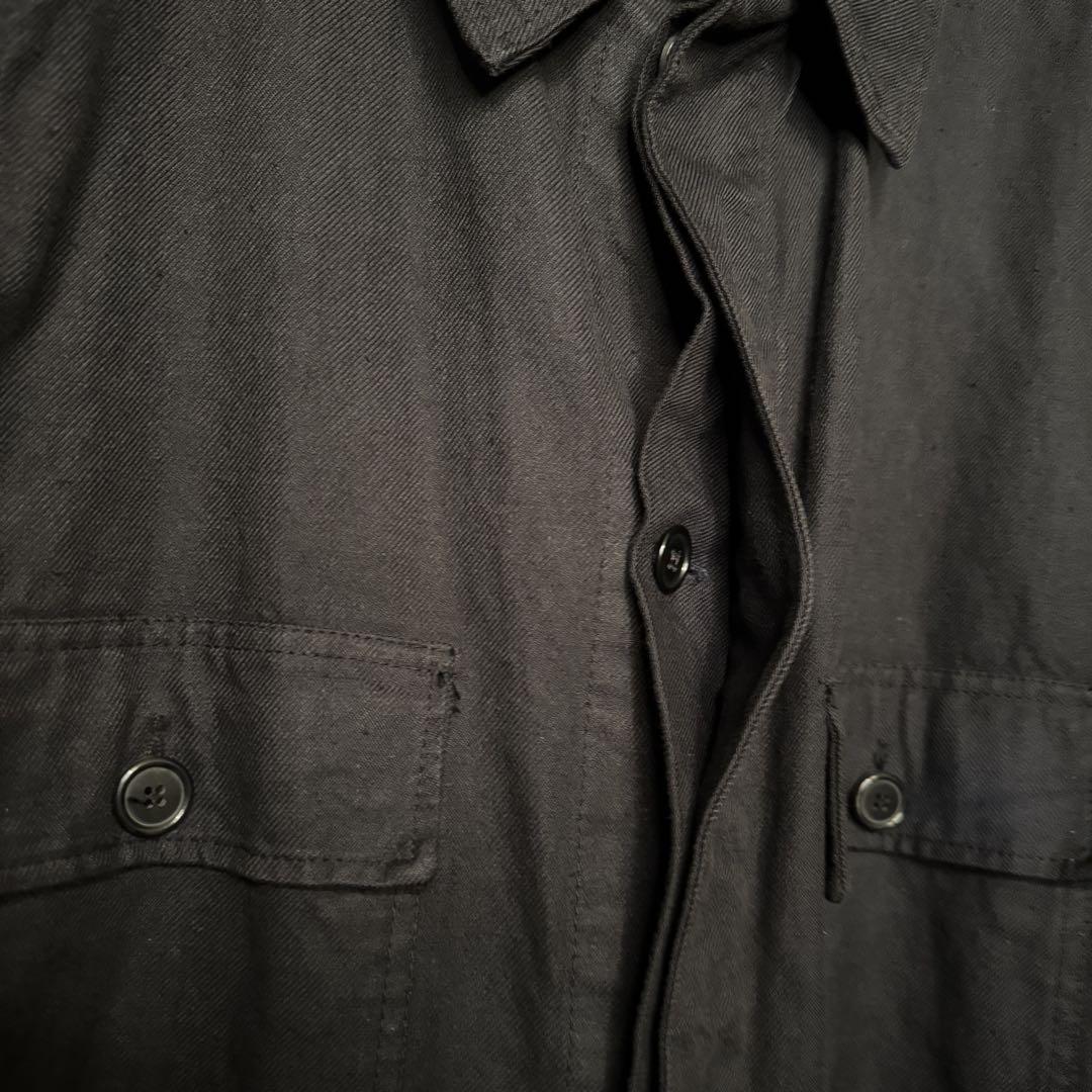 60〜70's VINTAGE FRENCH WORK JACKET 黒染め 軍